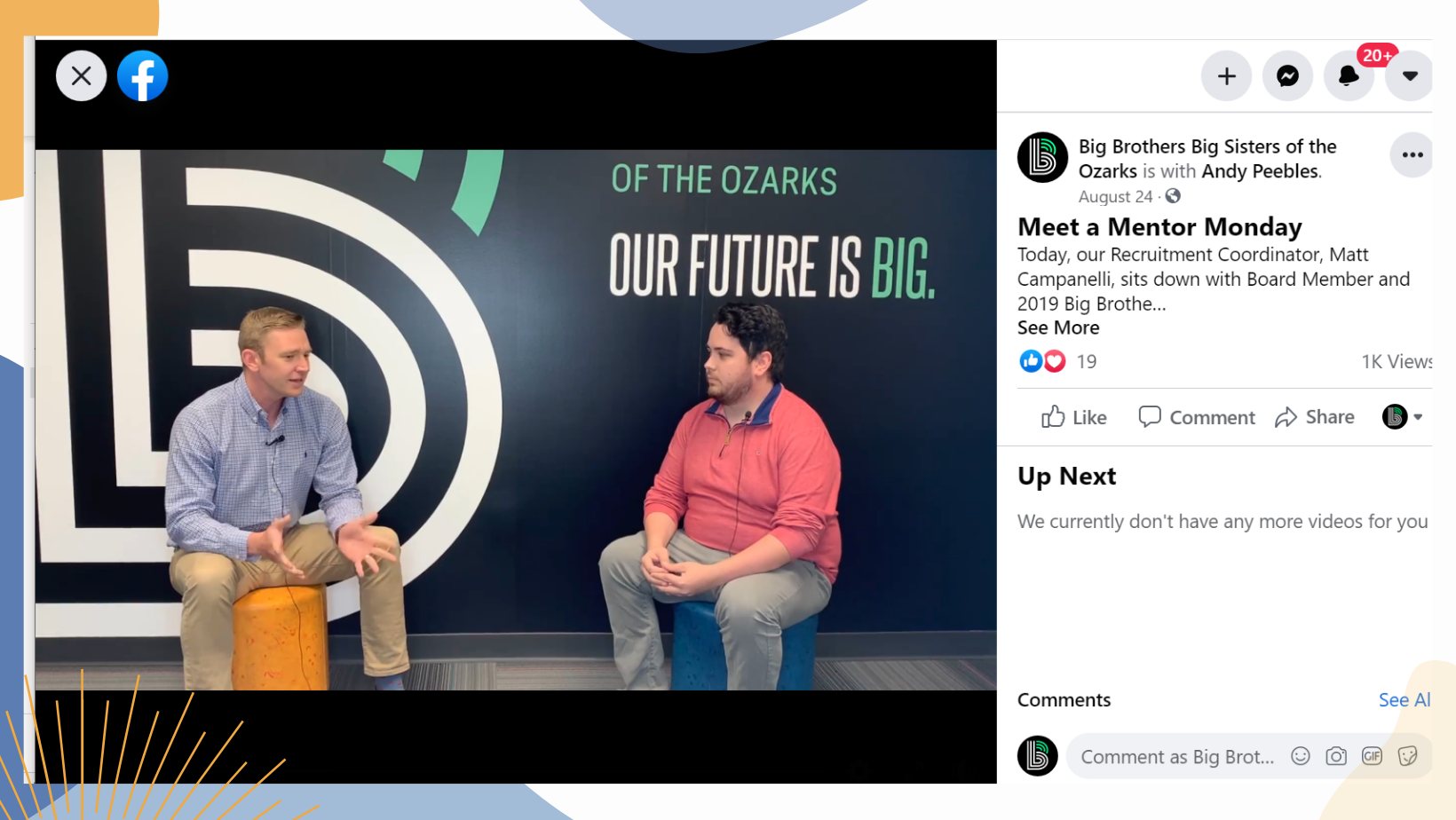 Meet a Mentor Monday Event