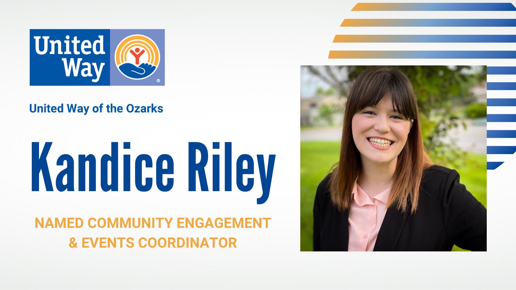 Featured image for “Kandice Riley named Community Engagement & Events Coordinator”
