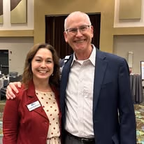 Brandi VanAntwerp and Bill Hennessey